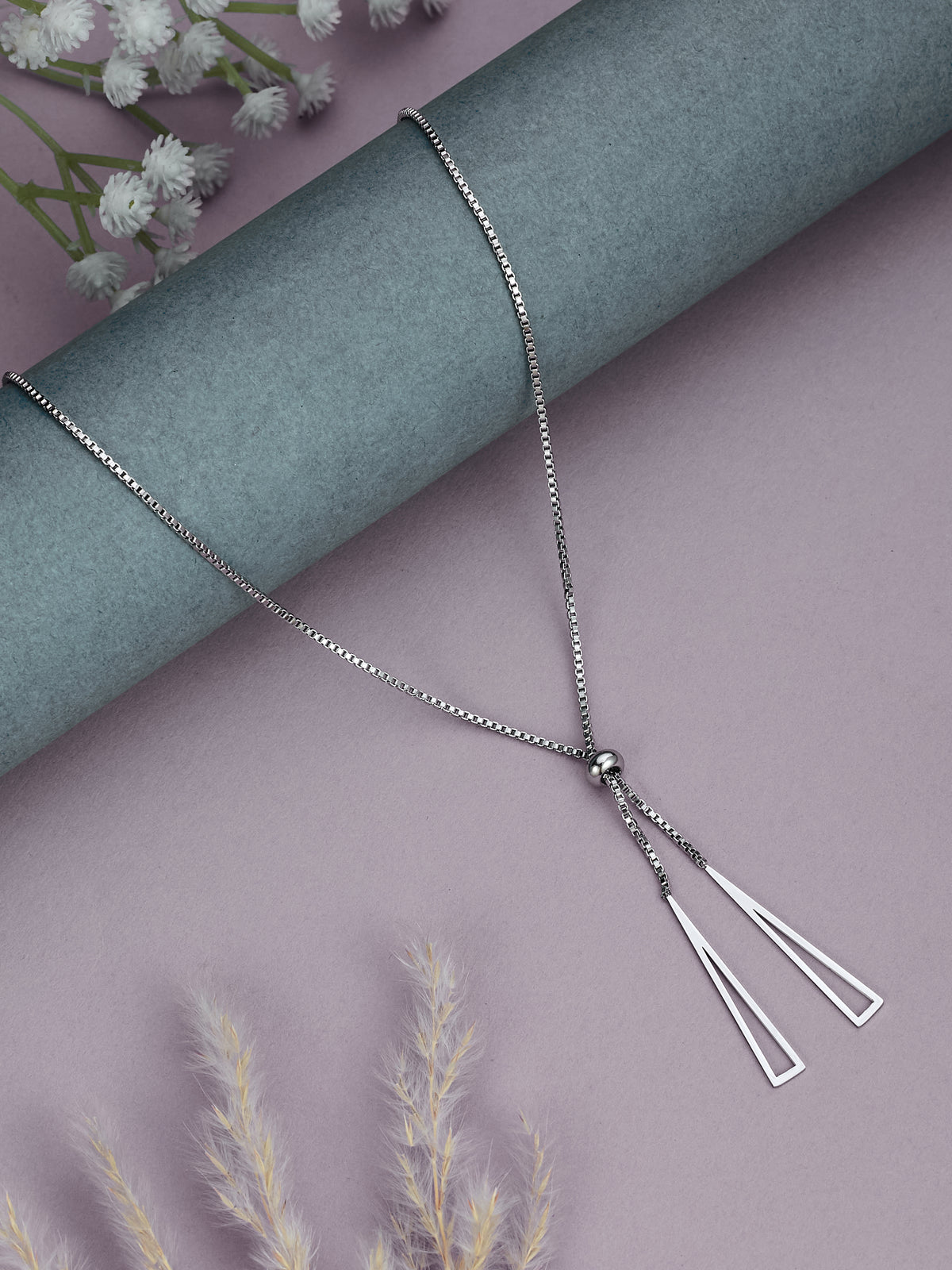 Stylish & Lightweight Silver Chain For Women & Girls