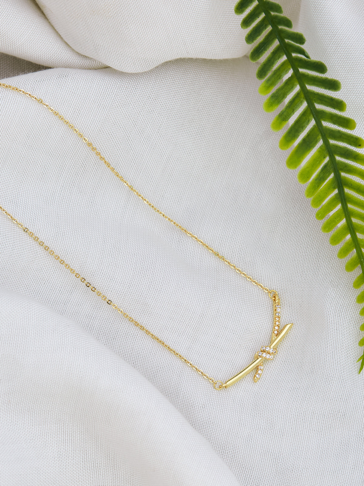 Sterling Silver Gold-Plated Pendant For Women & Girls