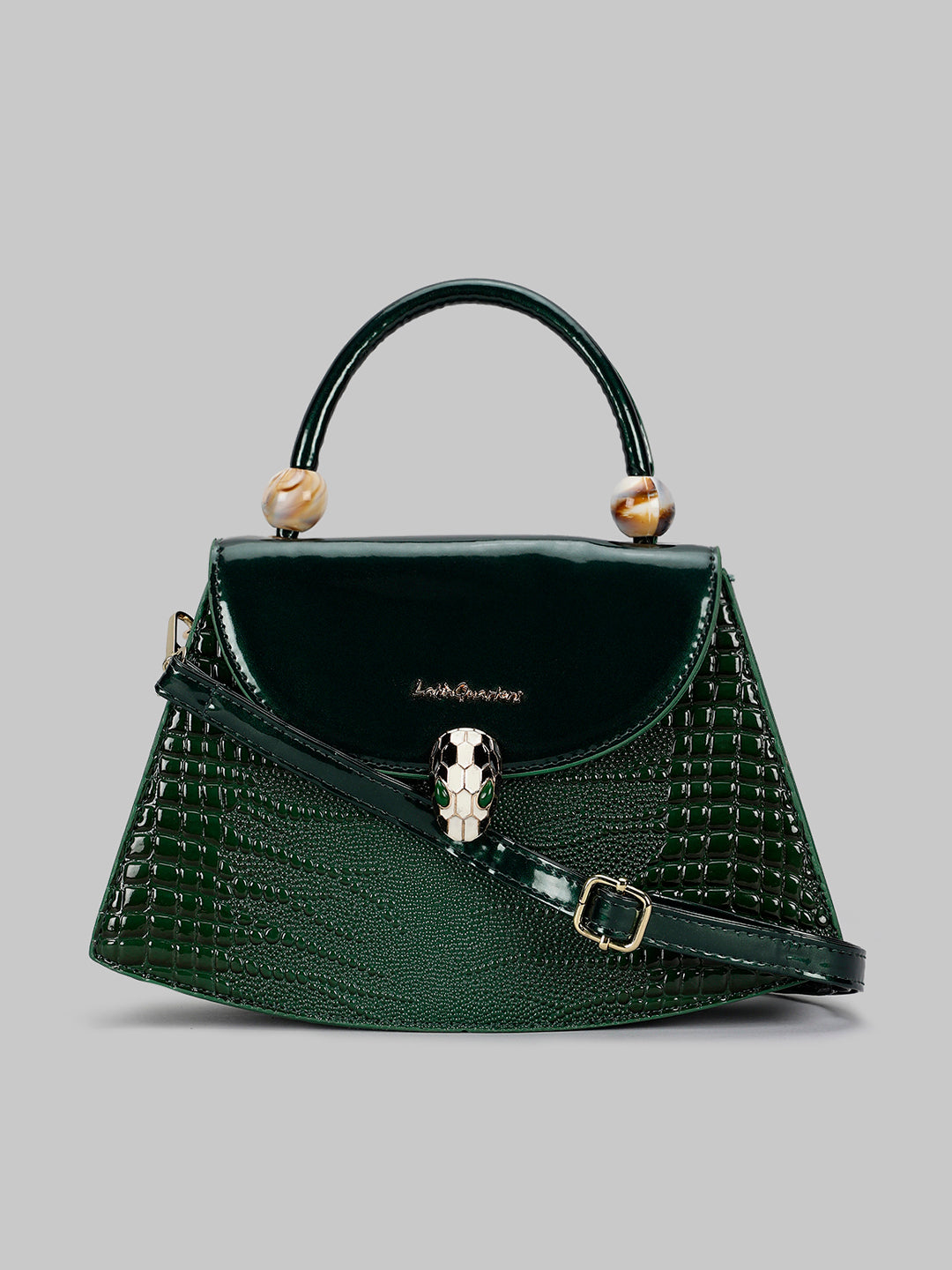 Women Green Clutch Bag For Evening