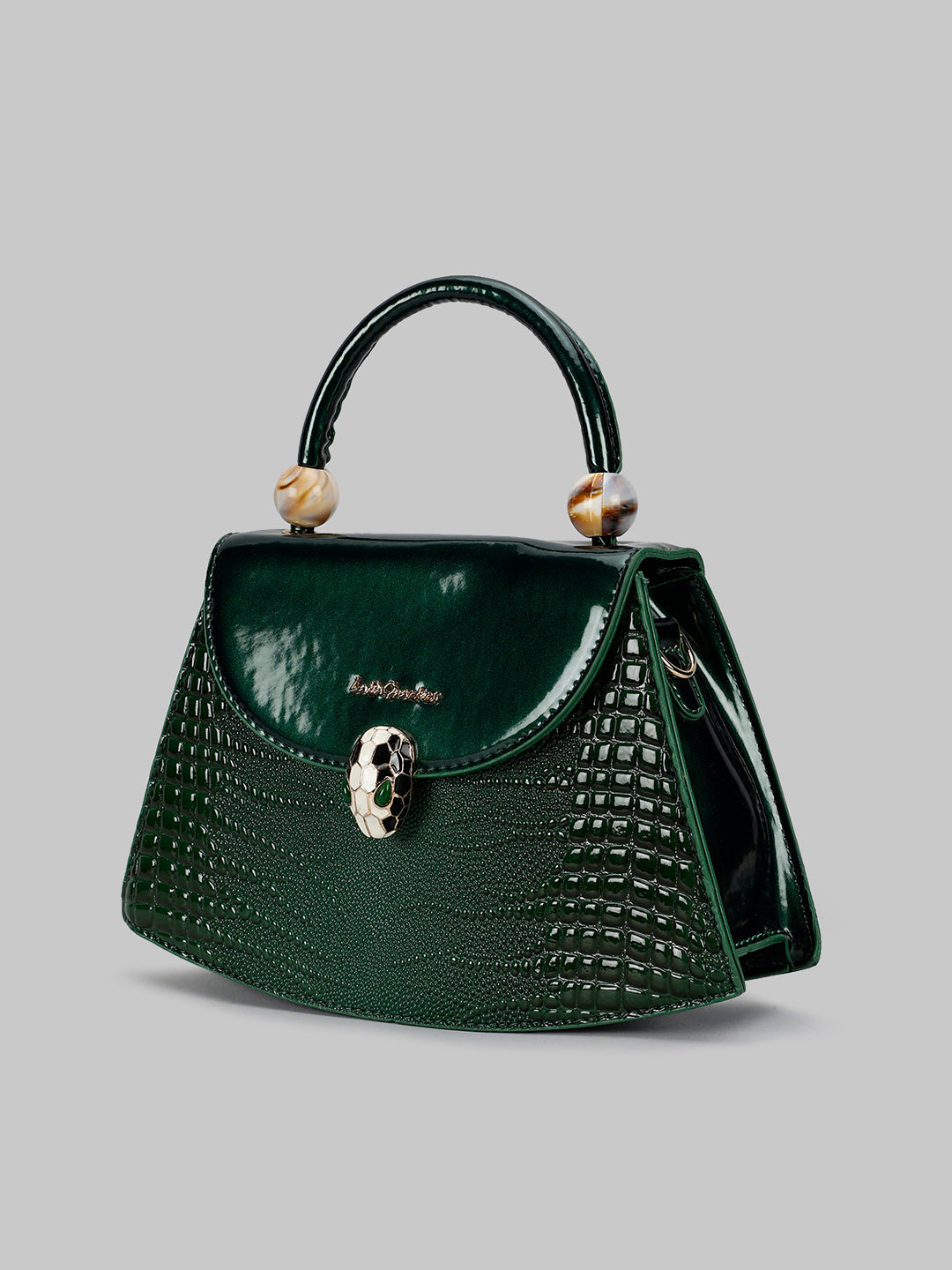 Women Green Clutch Bag For Evening