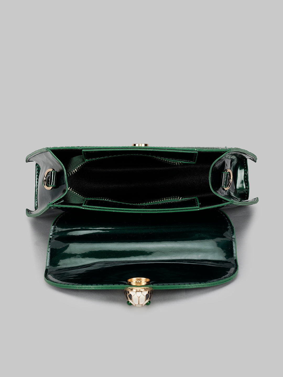 Women Green Clutch Bag For Evening