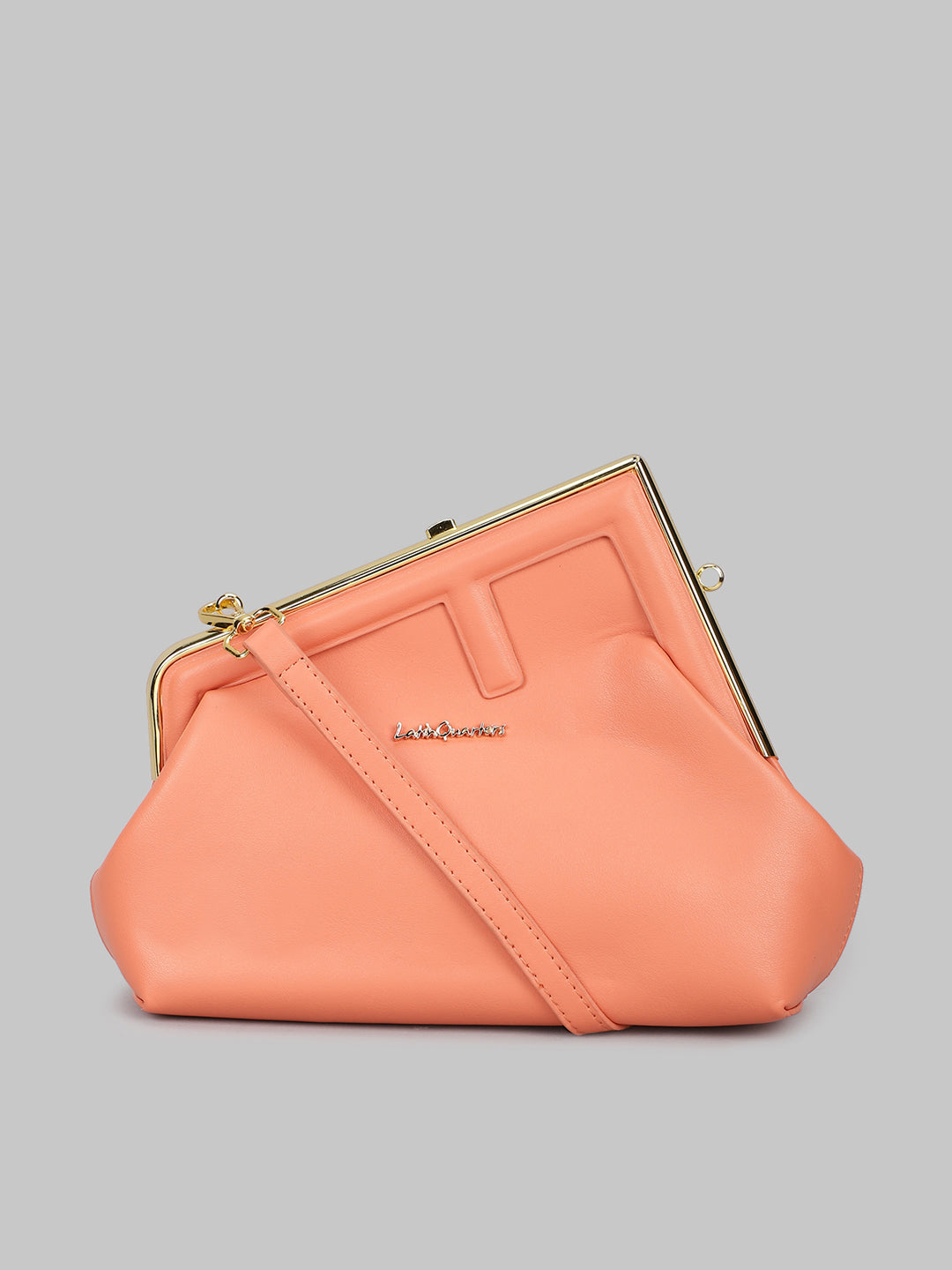 Salmon Clutch Bag For Women