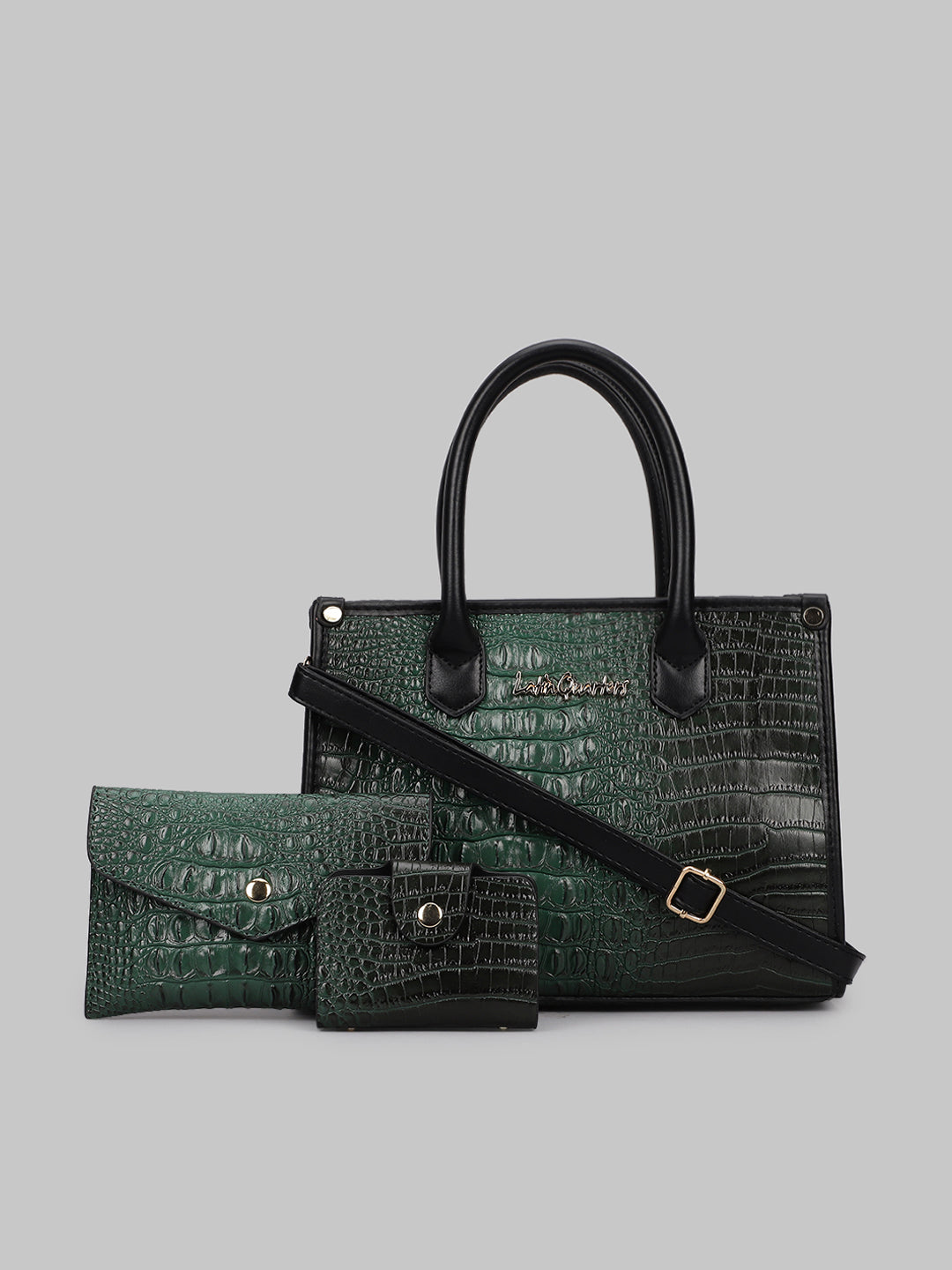 Dark Green Hand Bag For Women