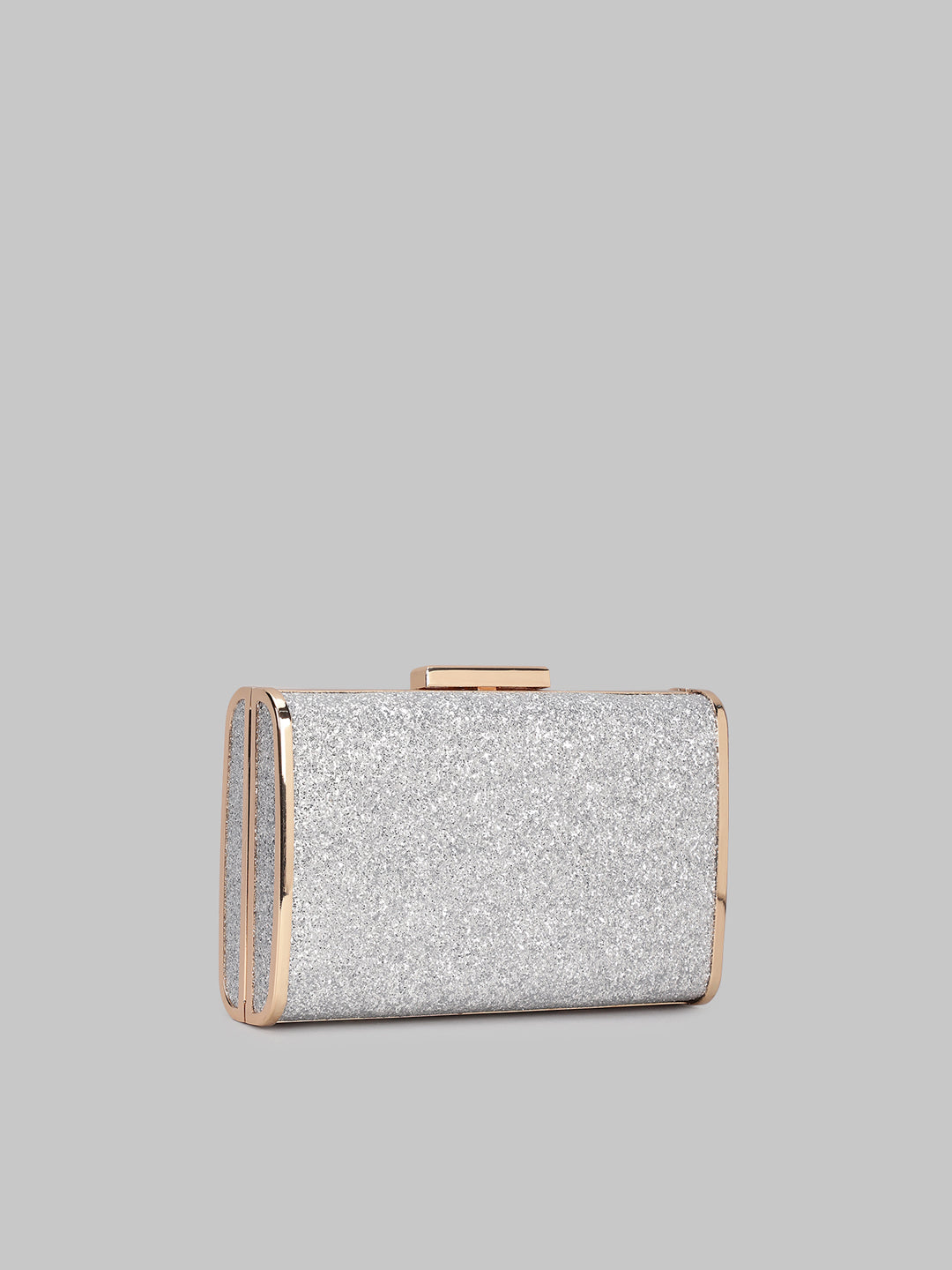 Silver Evening Clutch For Women