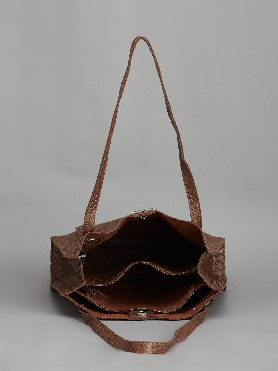 Latin Quarters Women Brown Solid Stylish Hand Bags For Casual