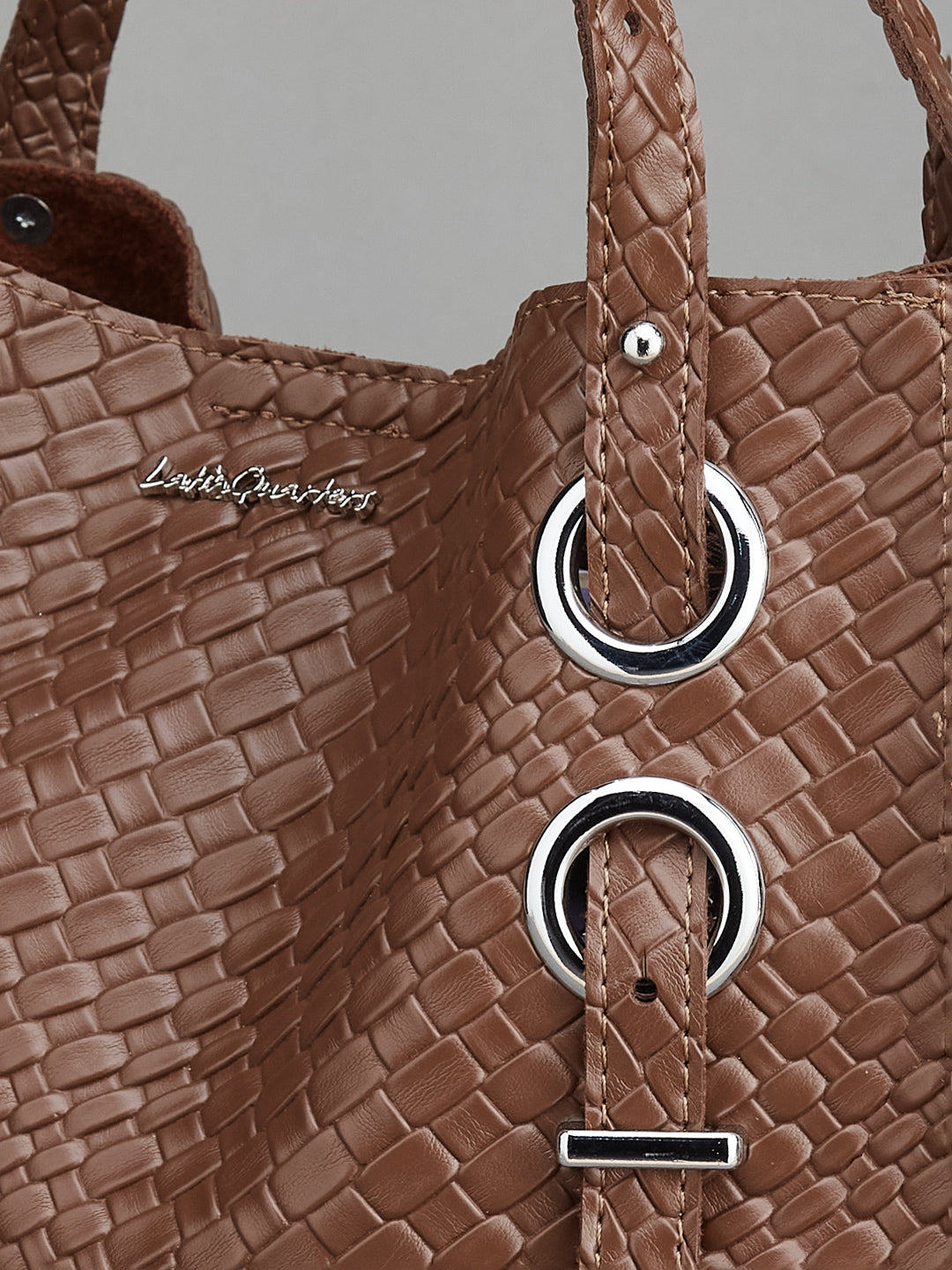 Latin Quarters Women Brown Solid Stylish Hand Bags For Casual