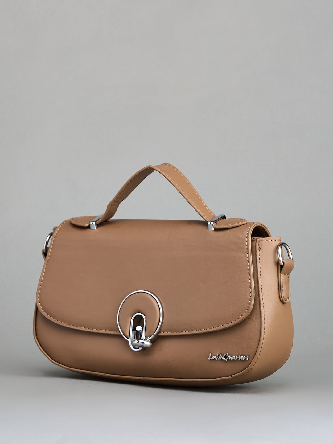 Women Khaki Hand Bag For Casual