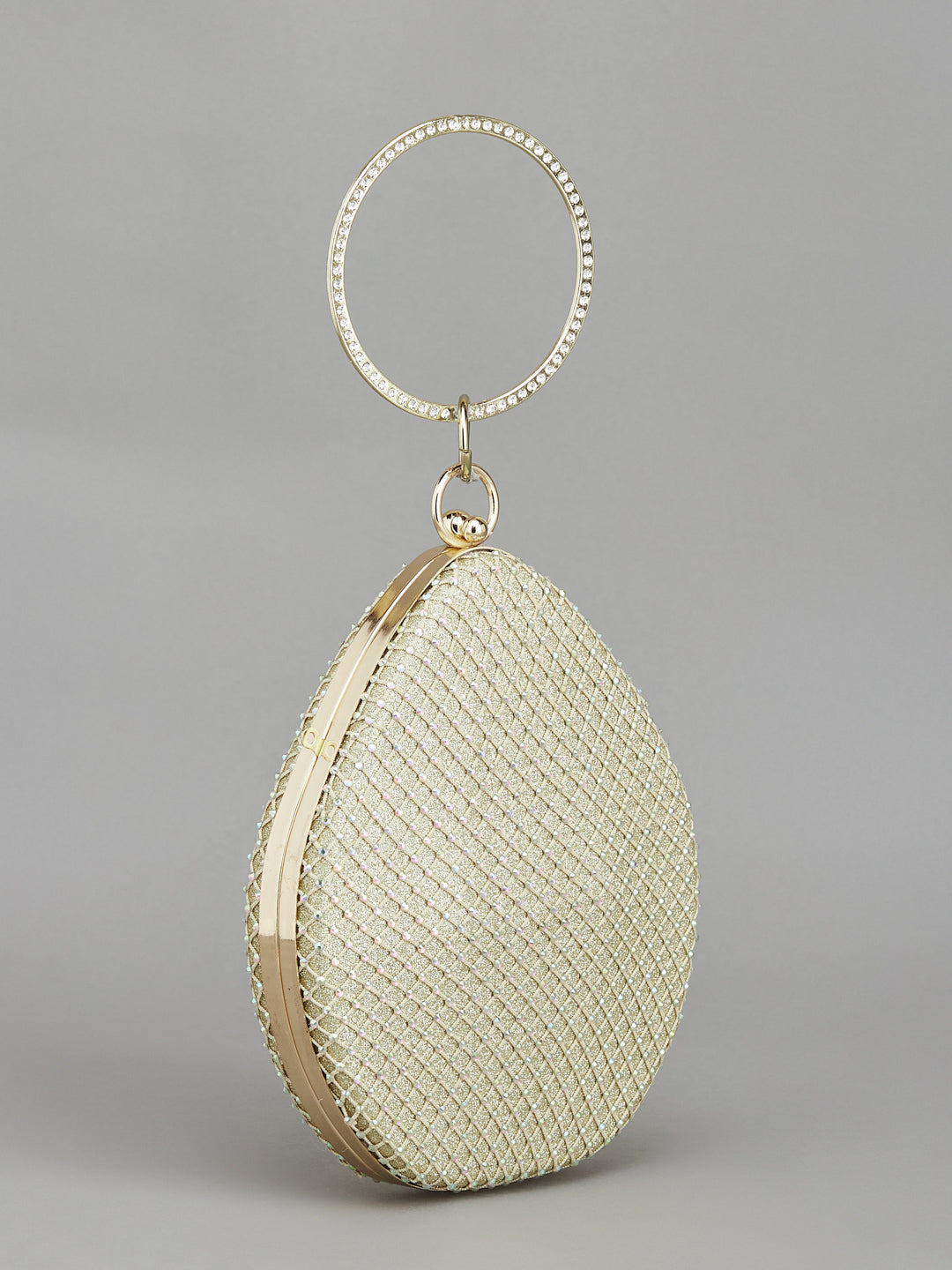 Women'S Clutch Bag Along With Chain For Party Wear