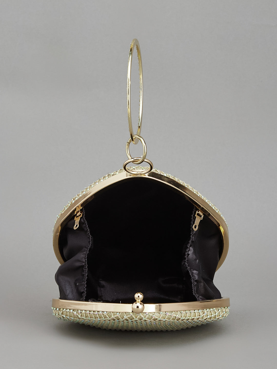 Women'S Clutch Bag Along With Chain For Party Wear