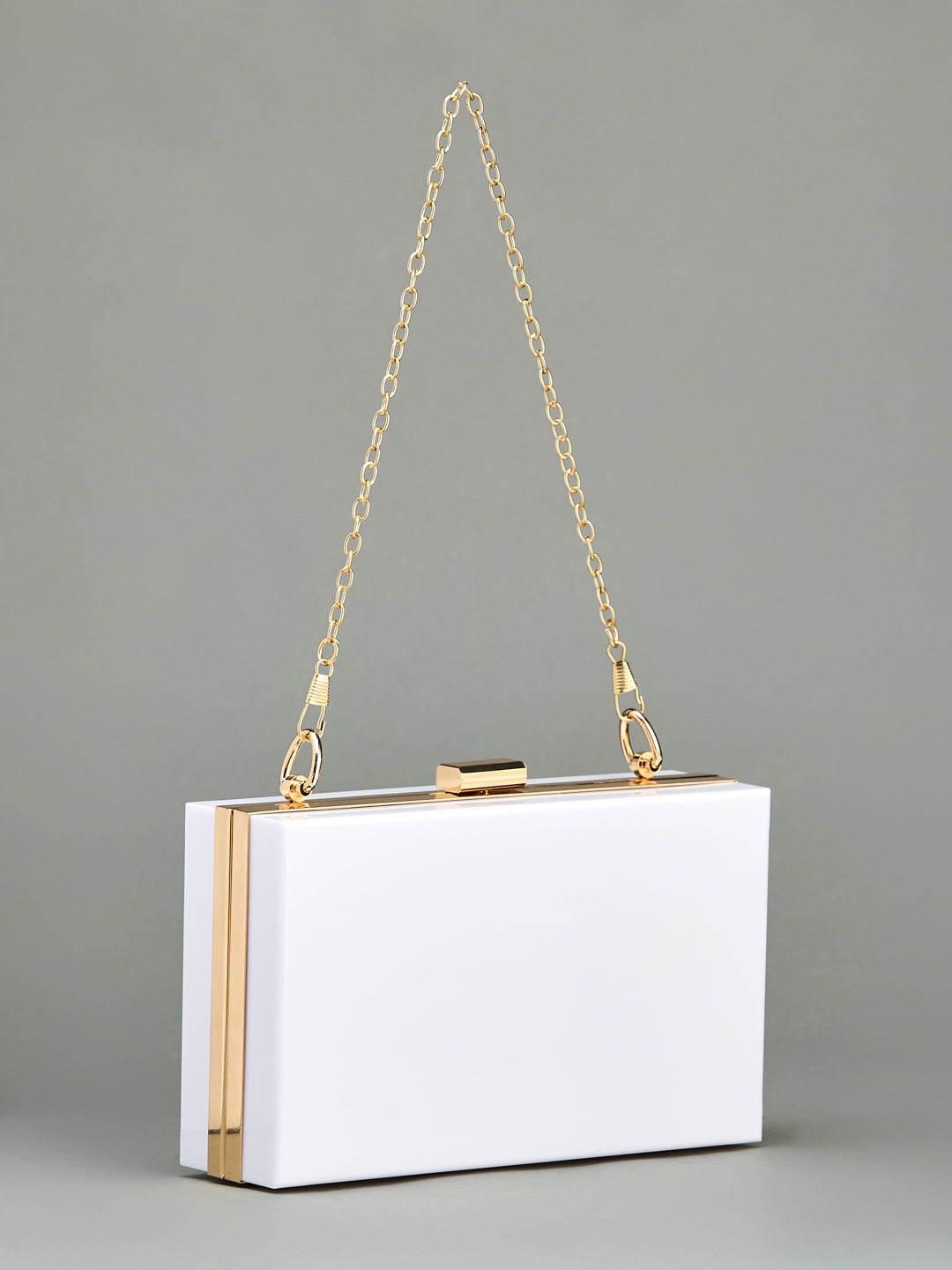 Latin Quarters Women's Clutch with Chain Strap | Evening Party Purse