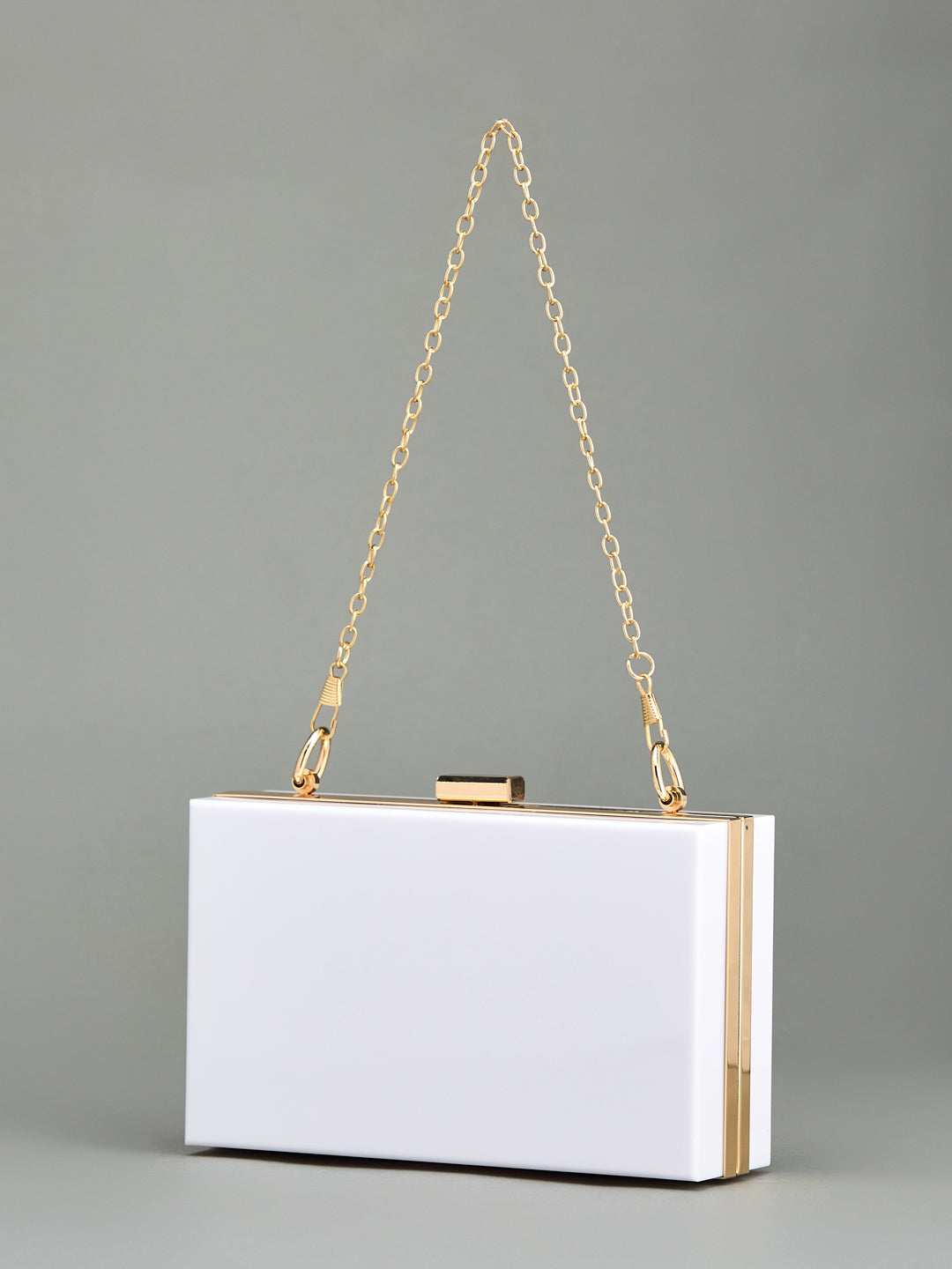 Latin Quarters Women's Clutch with Chain Strap | Evening Party Purse