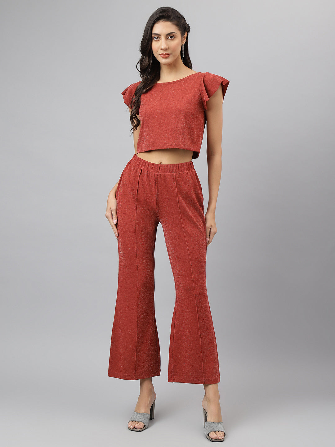 Rust Solid Co-Ord Set