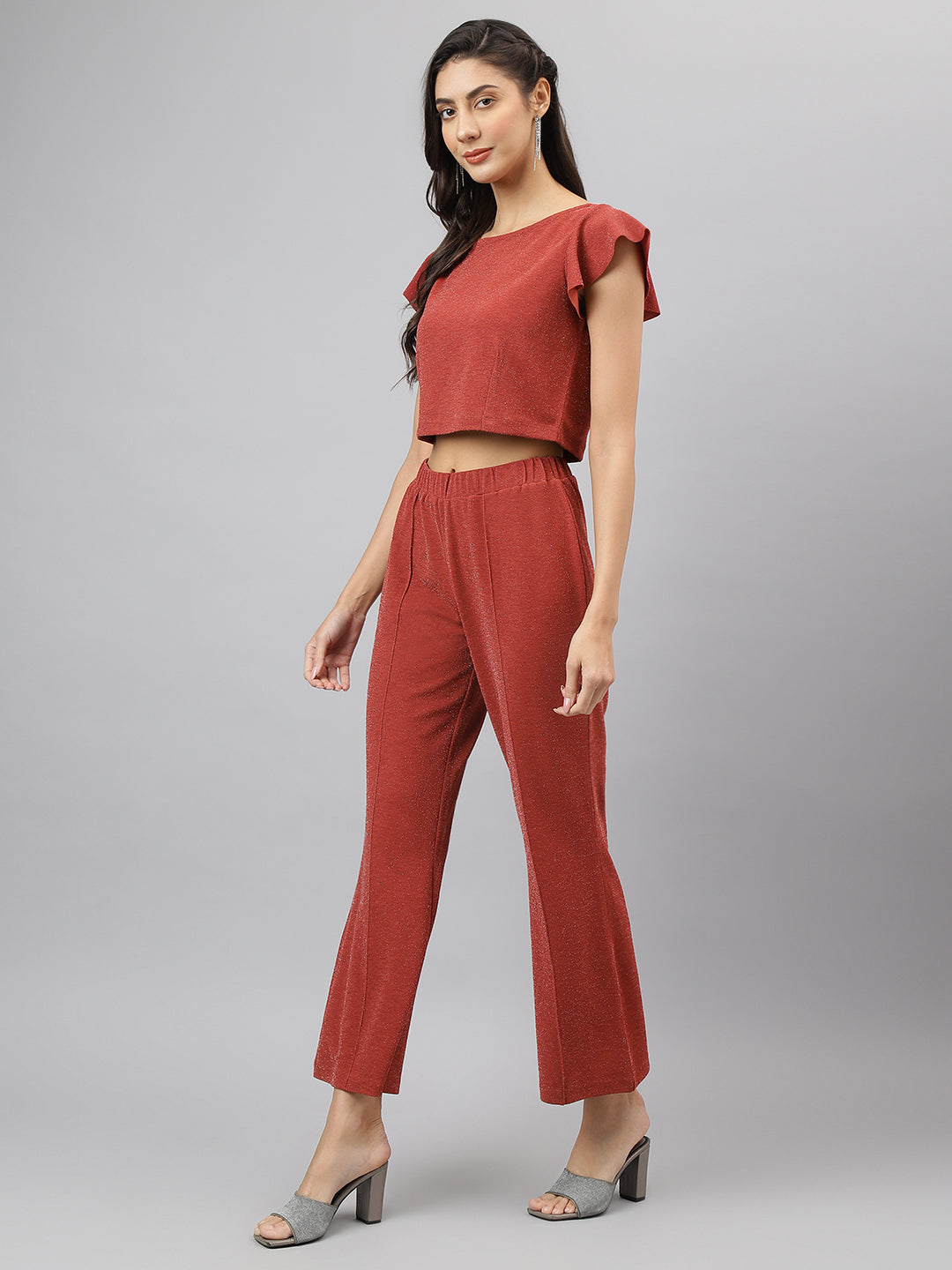 Rust Solid Co-Ord Set