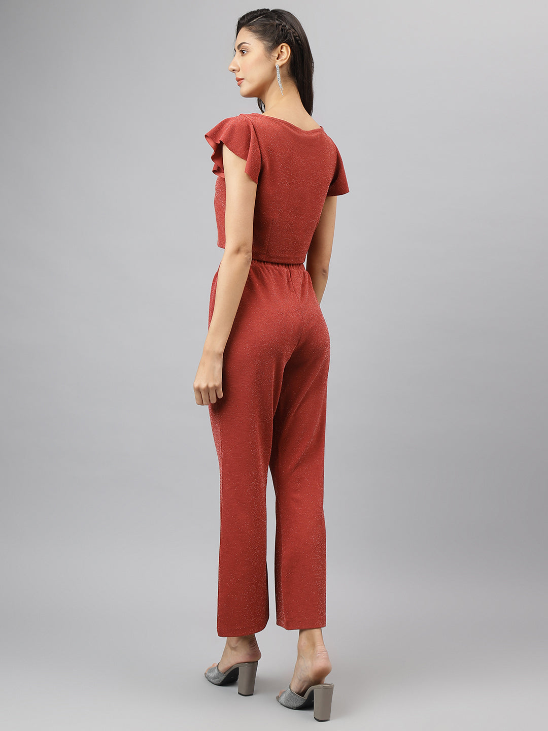Rust Solid Co-Ord Set