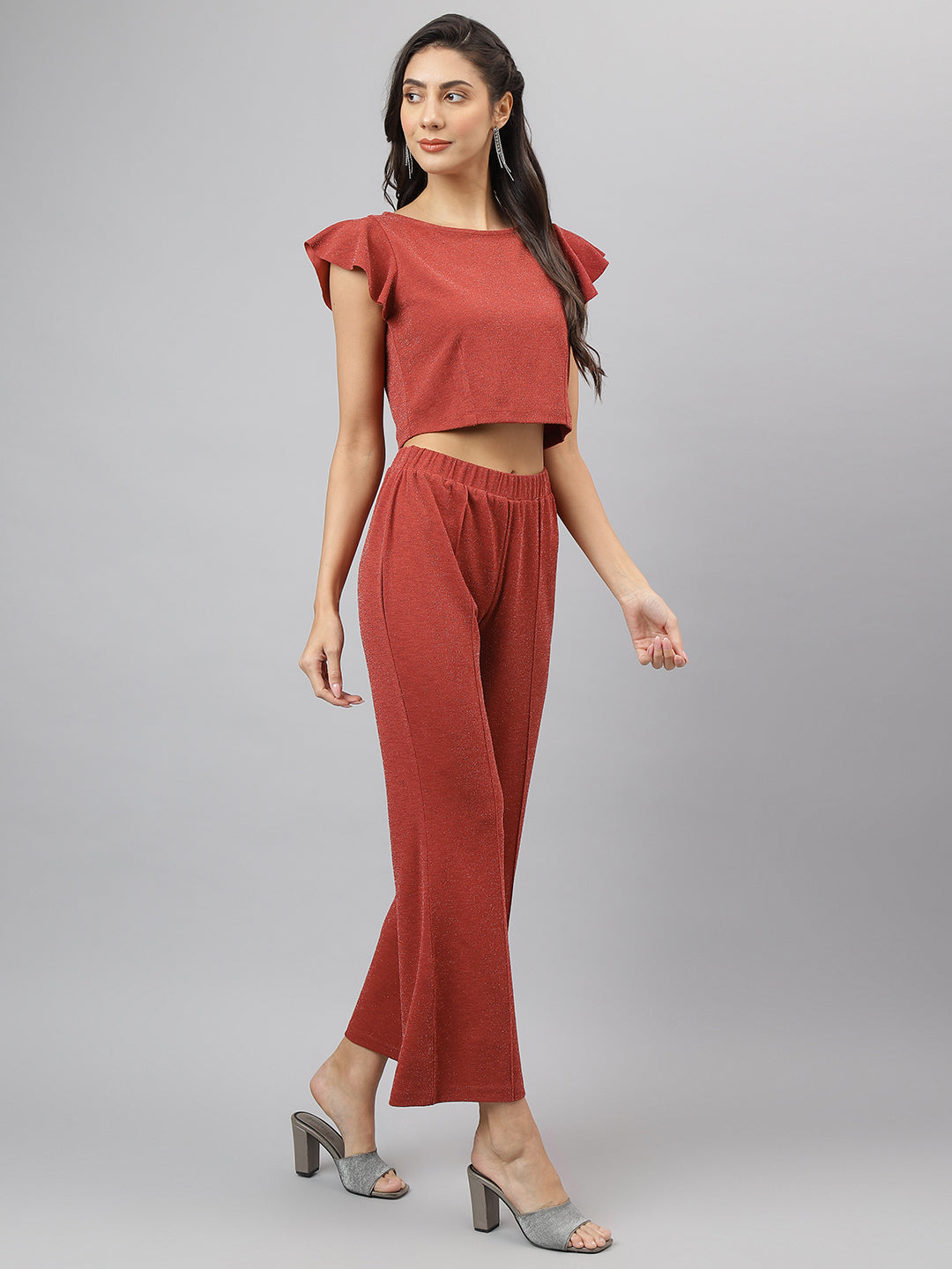 Rust Solid Co-Ord Set
