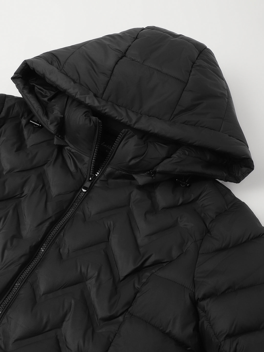 Stylish Black Full Sleeve Hooded Solid Casual Jacket For Ultimate Comfort