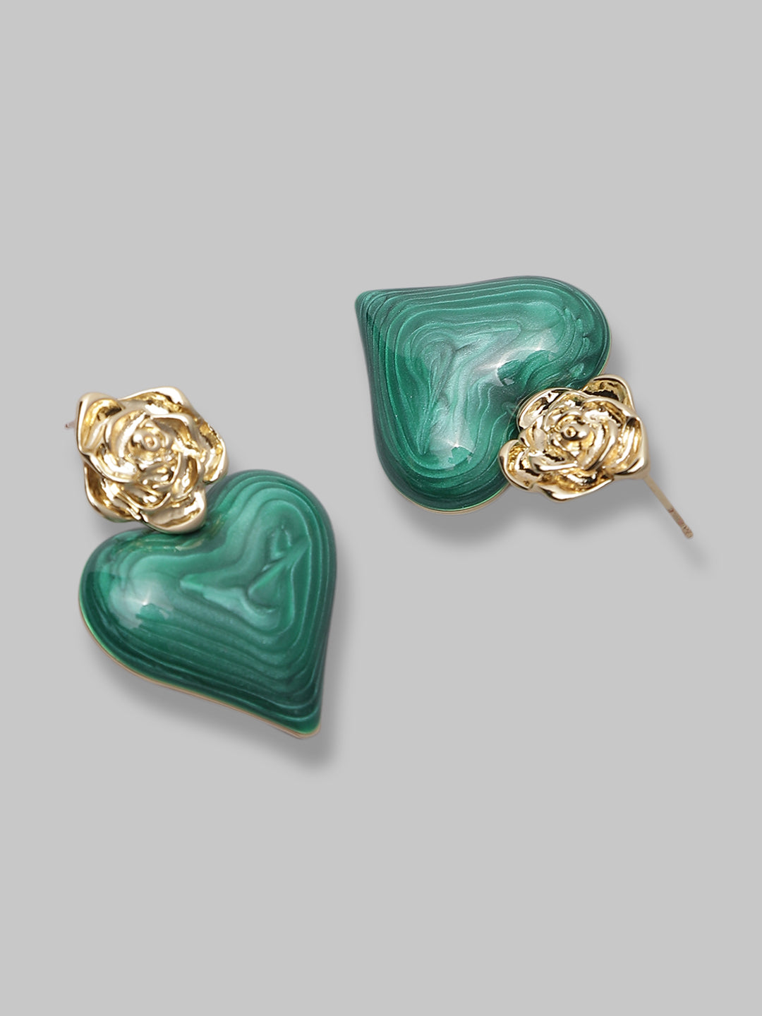 Cute Heart Shaped Earring Tops Or Daily Office Wear For Girls And Women