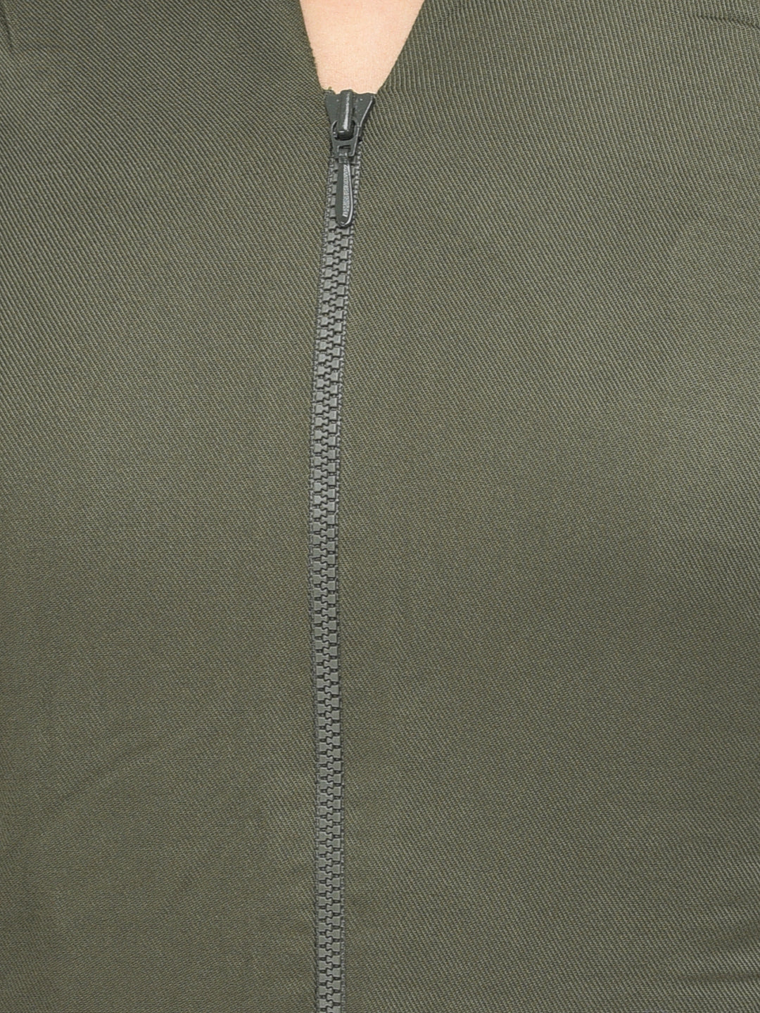 Green Sleeveless A-Line Pleated Dress