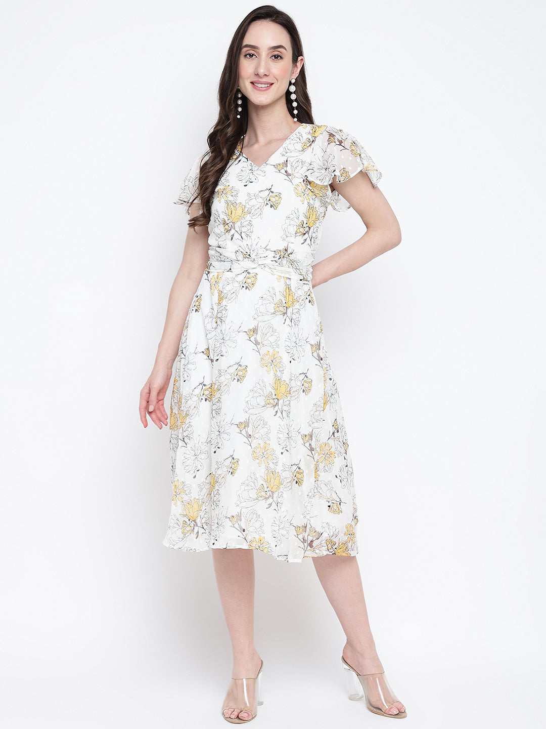Capri Dress in Yellow