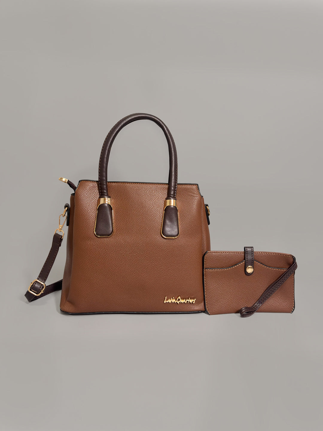 Latin Quarters Women Solid Brown  Casual Handheld Bag