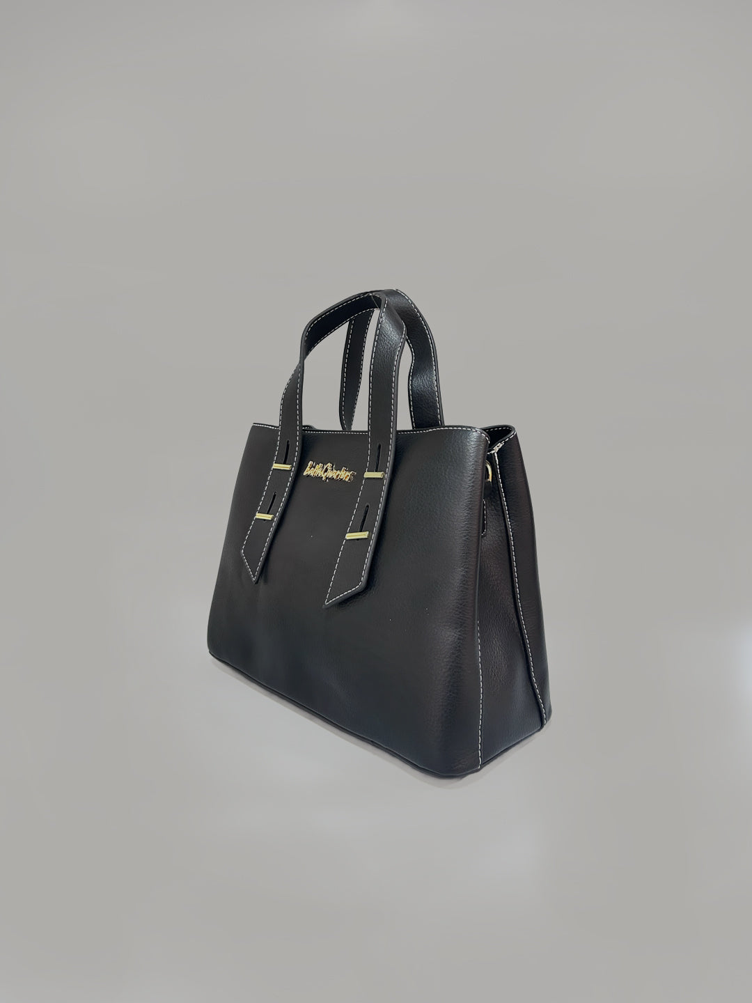 Latin Quarters Women Black Solid Casual Tote Bag