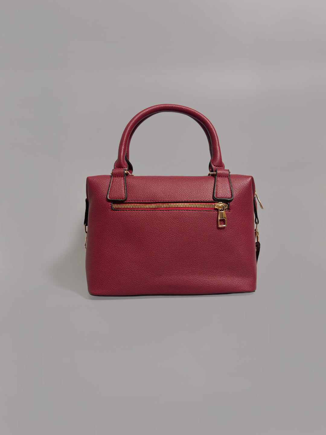 Latin Quarters Women Red Solid Casual Two handled Hobo Bag