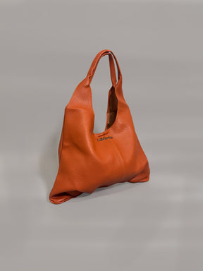 Latin Quarters Women Orange Solid Casual Hobo Bag