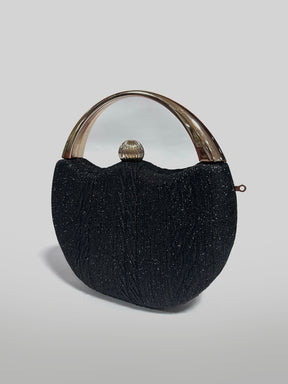 Latin Quarters Women Black Embellished One Handle Sling Bag