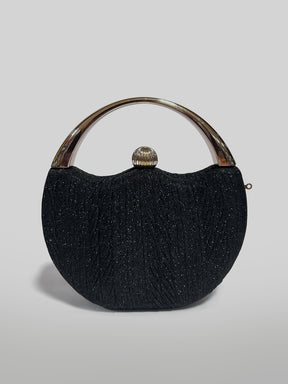 Latin Quarters Women Black Embellished One Handle Sling Bag