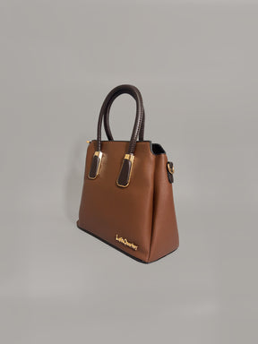 Latin Quarters Women Solid Brown  Casual Handheld Bag