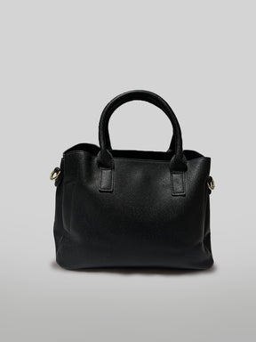 Latin Quarters Women Black Solid Handles Handheld Bag