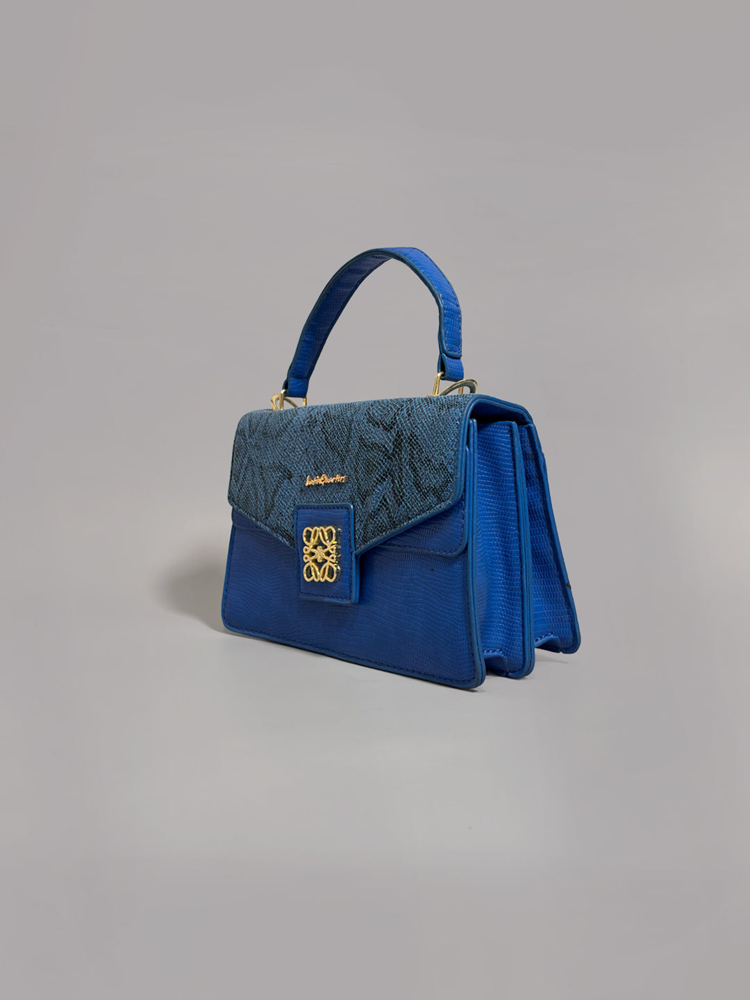 Latin Quarters Women Blue Printed Casual One Handle Sling Bag