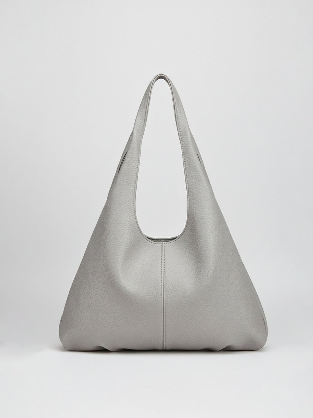 Latin Quarters Women Grey Solid One Handle Hobo Bag