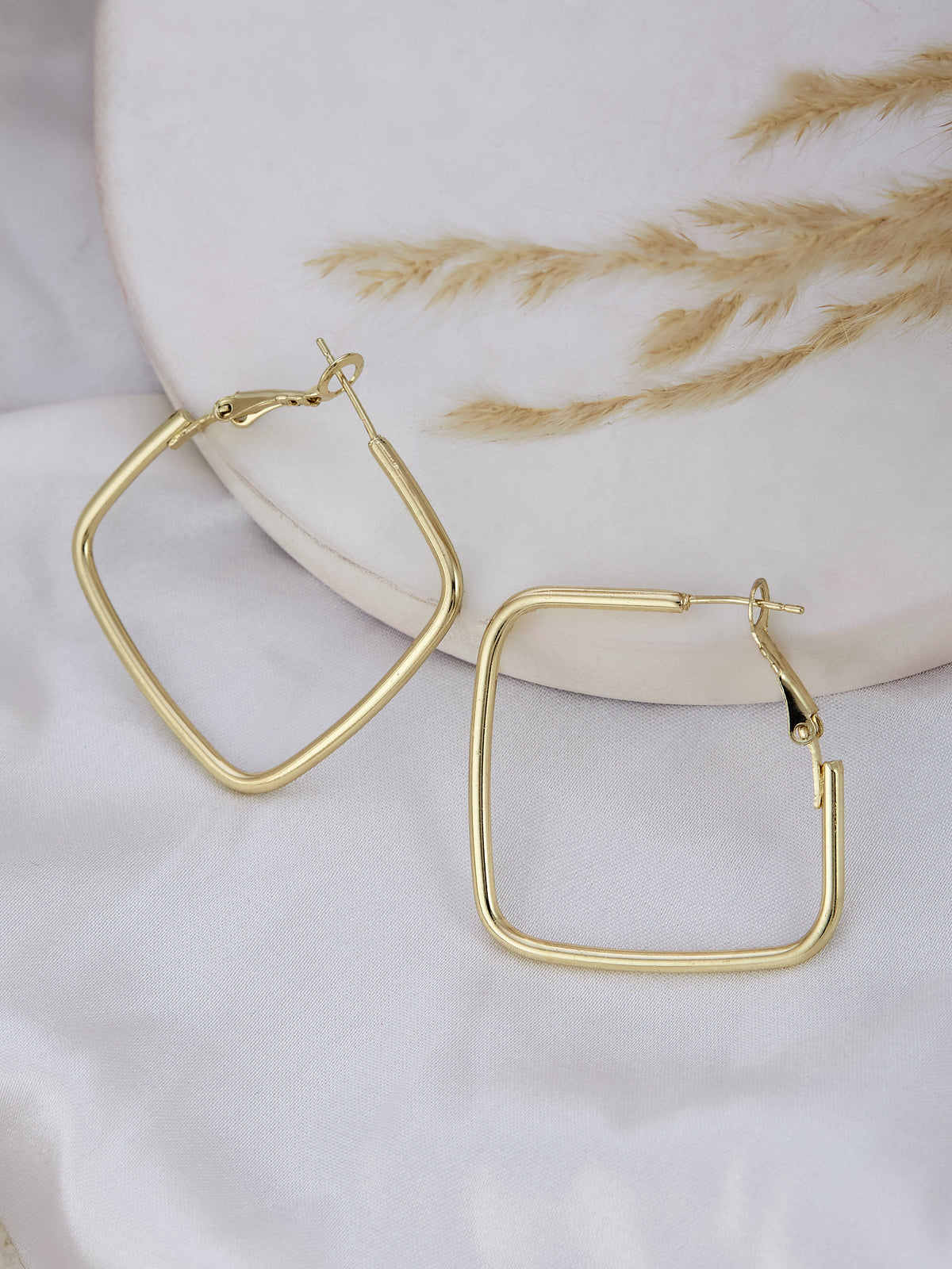 Stylish Gold Hoop Earrings for women & girls