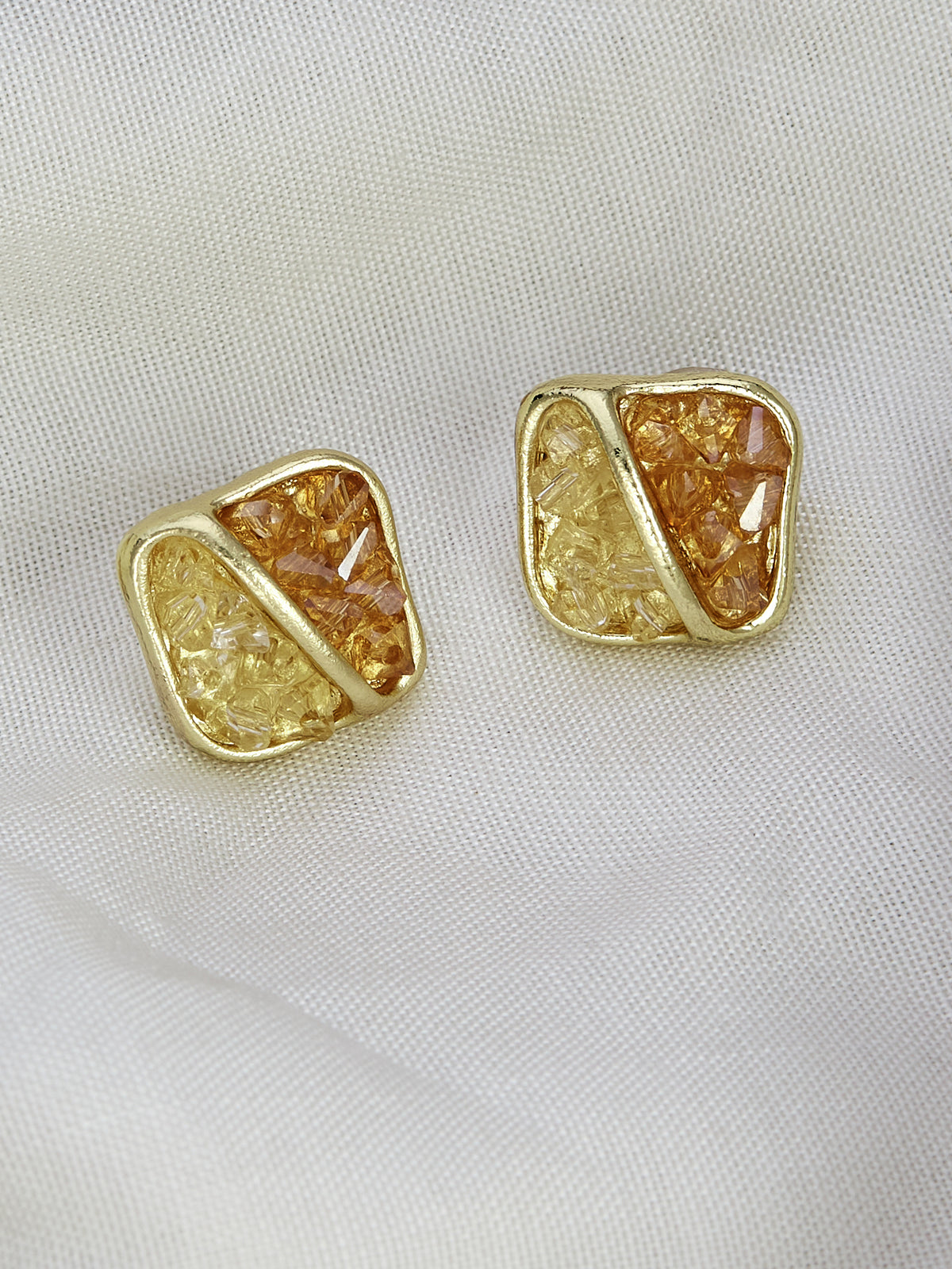 Gold plated Stud Earrings for women & girls