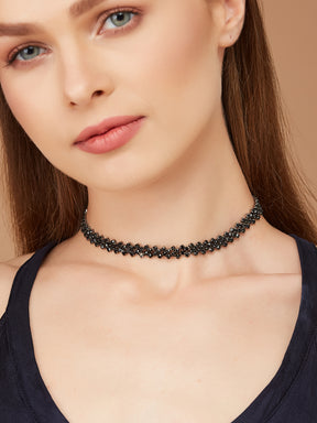 Stylish Black Choker Necklace for women & girls