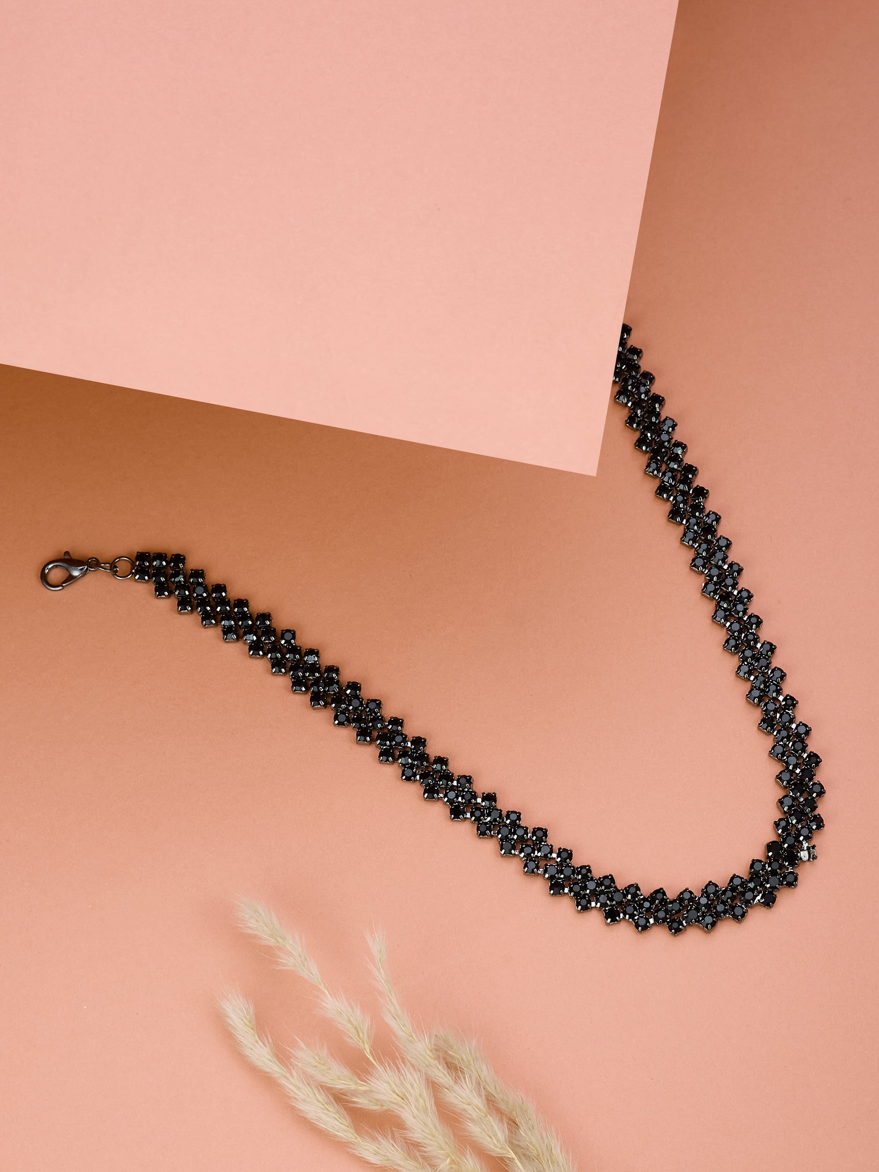 Stylish Black Choker Necklace for women & girls