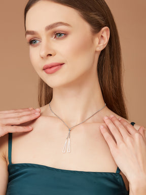 Stylish & Lightweight Silver Chain  for women & girls