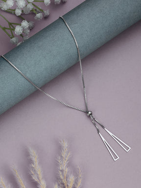 Stylish & Lightweight Silver Chain  for women & girls