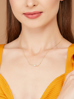Sterling Silver Gold-Plated Pendant for women & girls