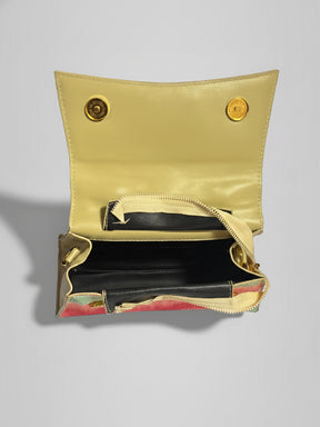 Latin Quarters Women's Multicolor Tie-Dye Print Satchel Bag with Top Handle