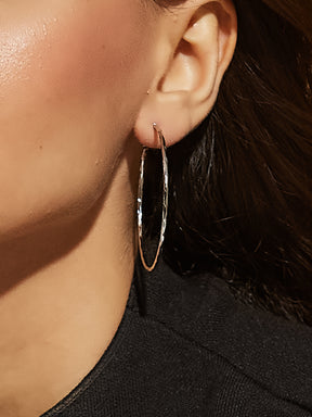 Silver Hoop Earring for Women & Girls