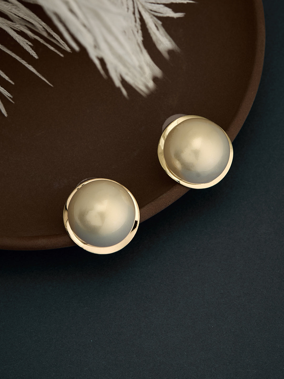 Pearl Stud Day to Night Earrings for Women & Girls