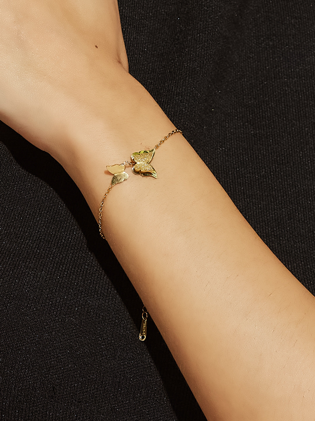 WOMEN BUTTERFLY DESIGN ADJUSTABLE BRACELET