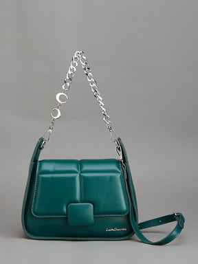 Women Green Handbag for casual