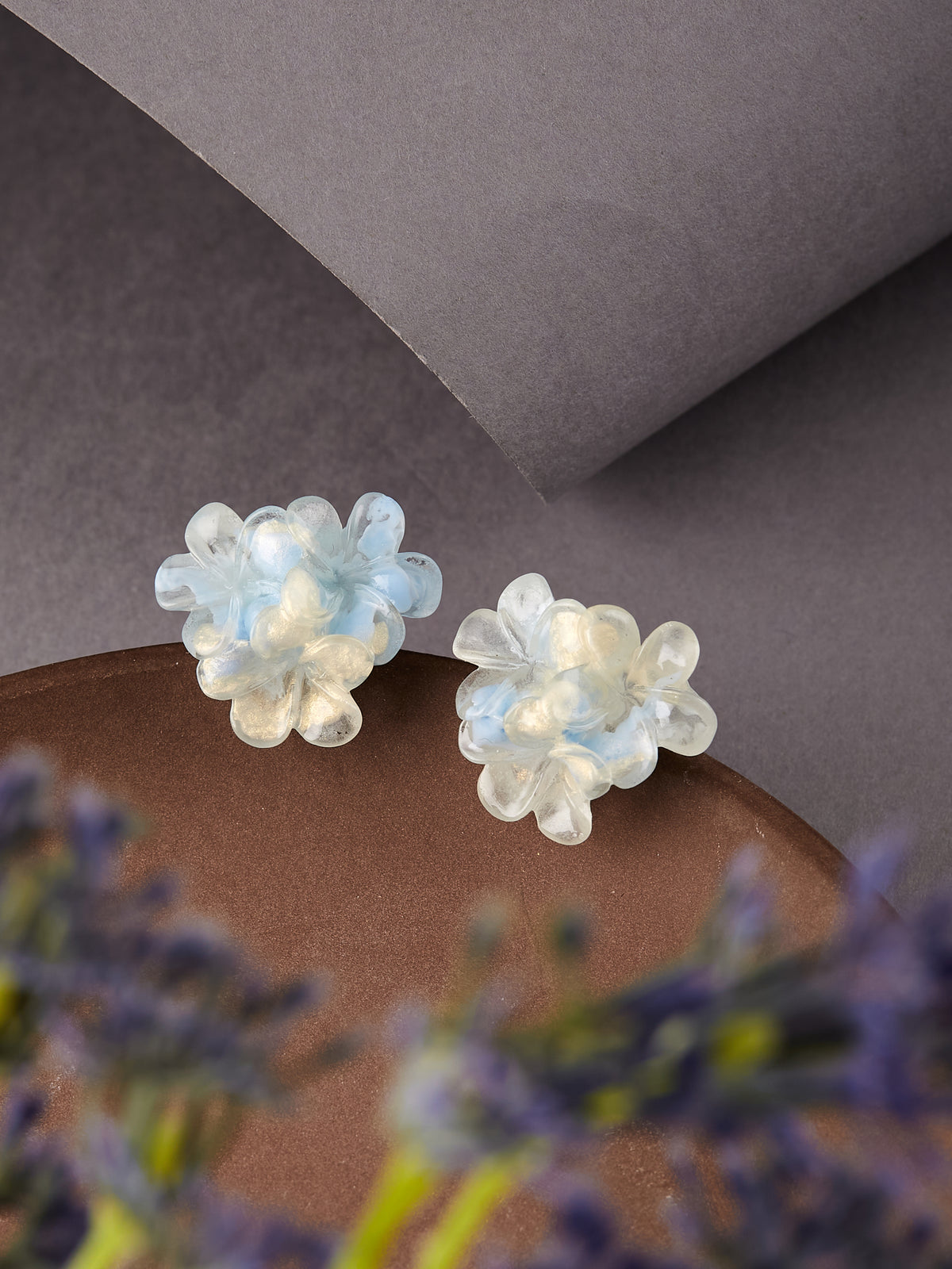 Latin Quarters Women's Floral Stud Earrings