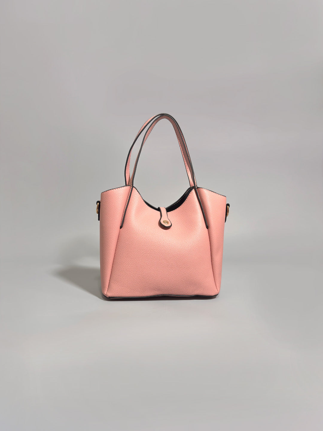 Latin Quarters Women Pink Textured Casual Two handled Handheld Bag