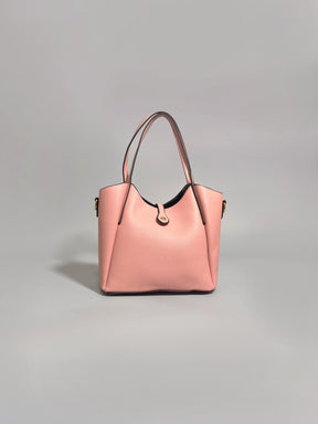 Latin Quarters Women Pink Textured Casual Two handled Handheld Bag