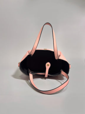 Latin Quarters Women Pink Textured Casual Two handled Handheld Bag