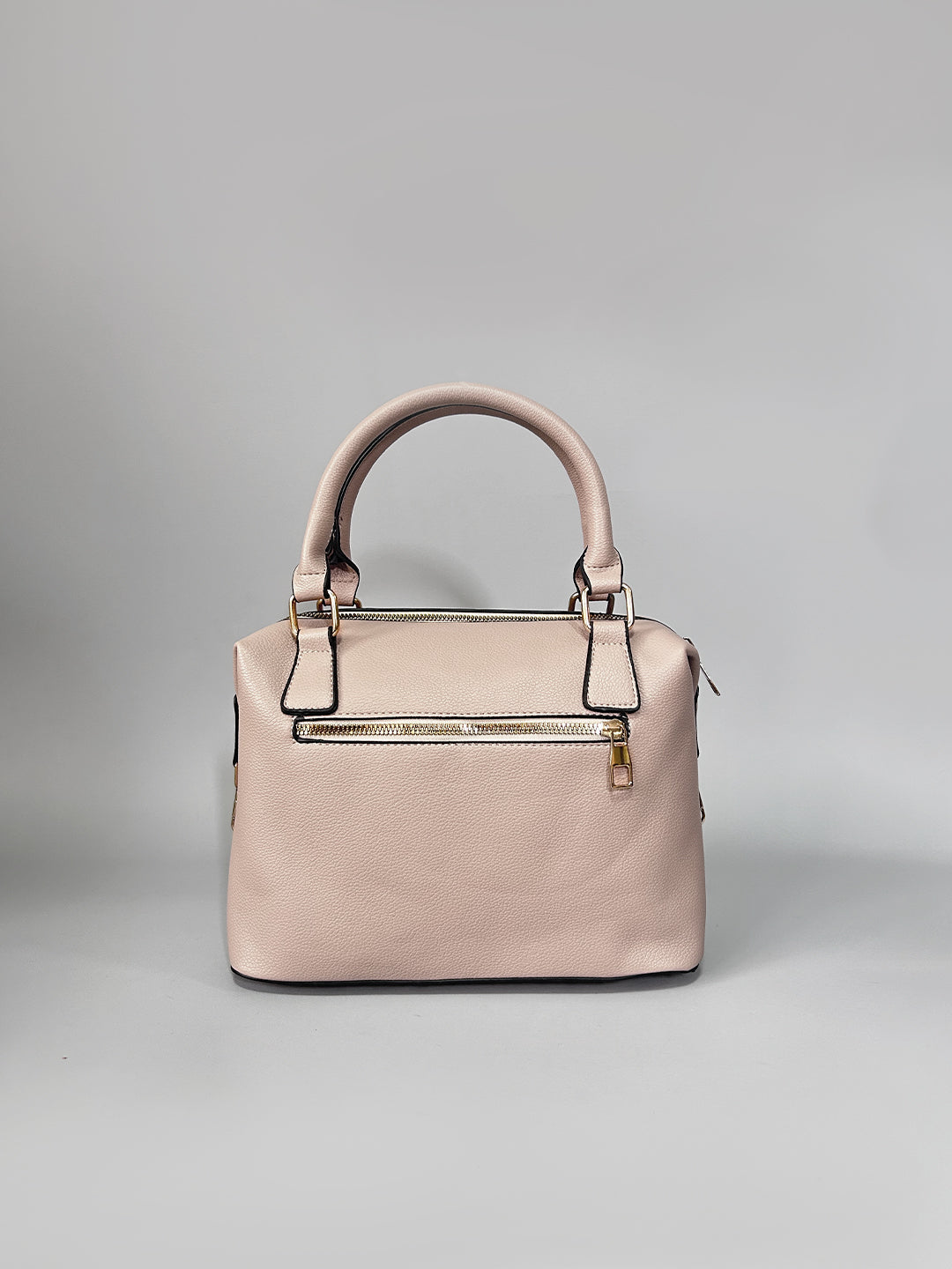 Latin Quarters Women Pink Solid Casual Handheld Bag